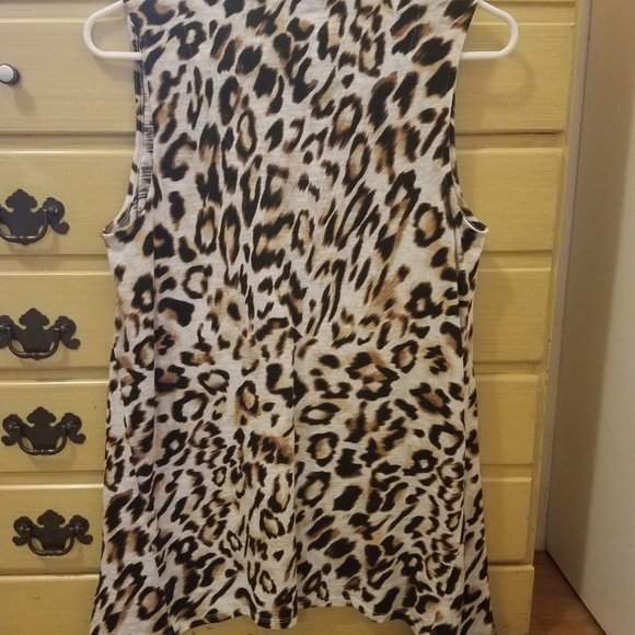Chico's Cheetah Tank, Women's 0 - Picture 12 of 12